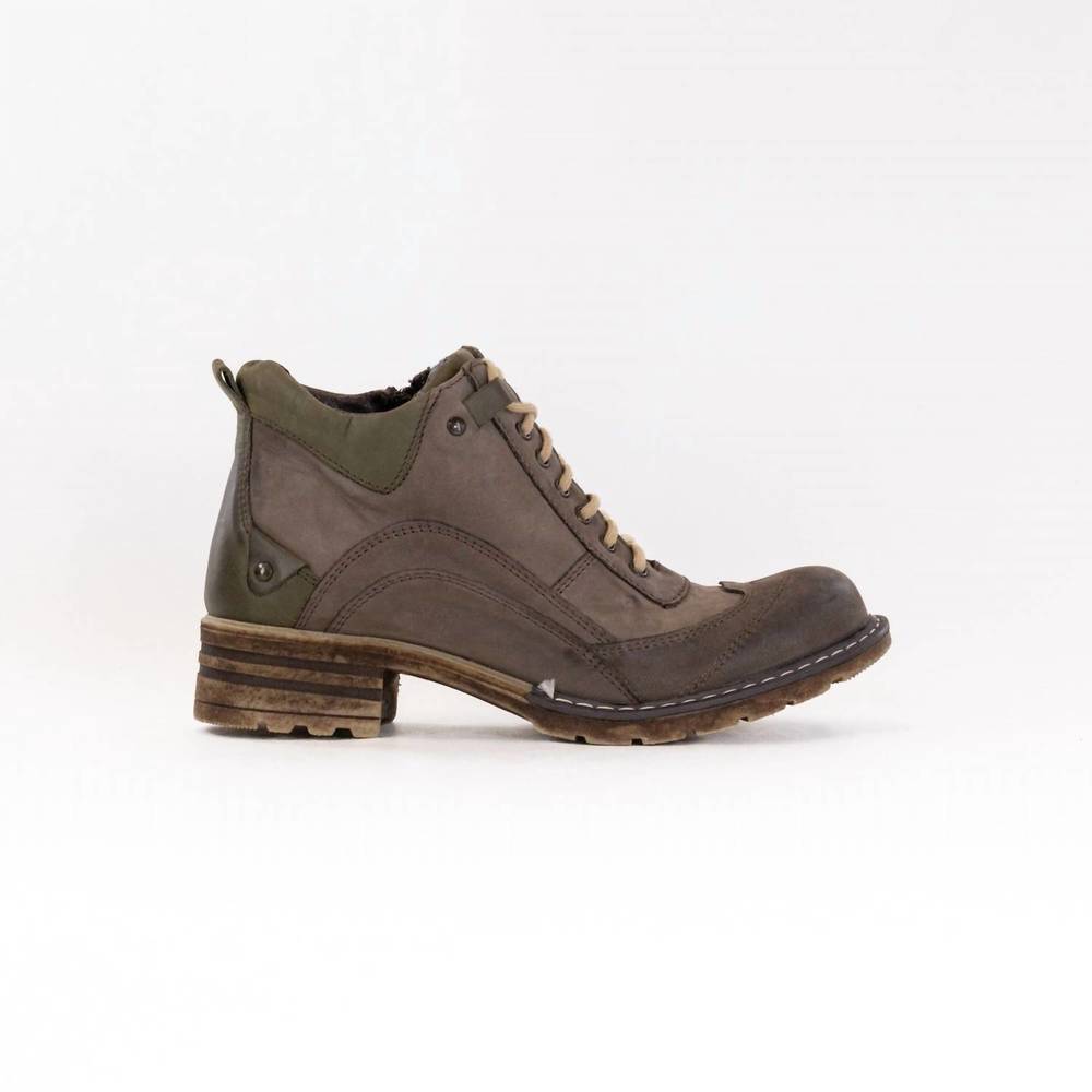 NEW V-ITALIA women's 1162 giovanne boot in olive